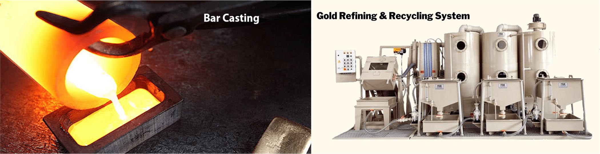 Bar Casting/Gold Refining & Recycling System
